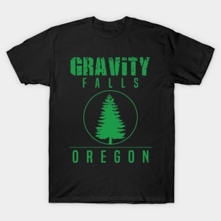 Gravity Falls Oregon Pine T-Shirt